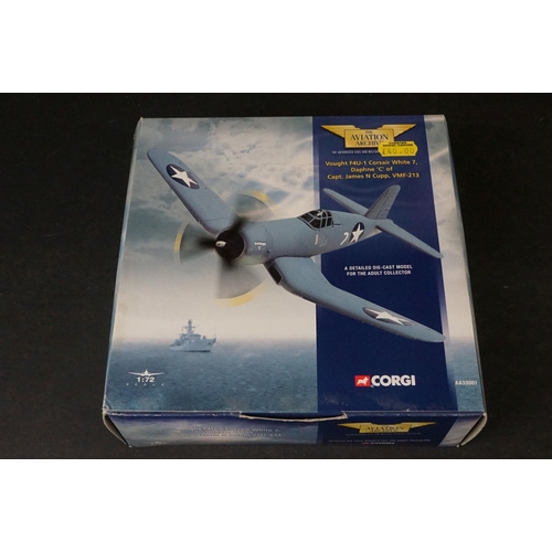 260 - Twelve Boxed Corgi Aviation Archive ltd edn 1/72 diecast models to include 49303 P51D Mustang - AA33... 