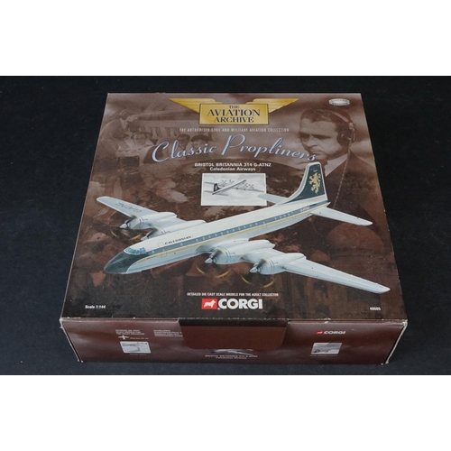 264 - Seven Corgi Aviation Archive 1:144 diecast models to include 1st 47105 Douglas DC3 - Eastern Airline... 