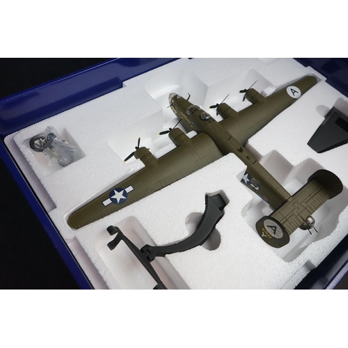 221 - Two Boxed Corgi Aviation Archive ltd edn 1/72 diecast models to include AA34017 B-24D Liberater 