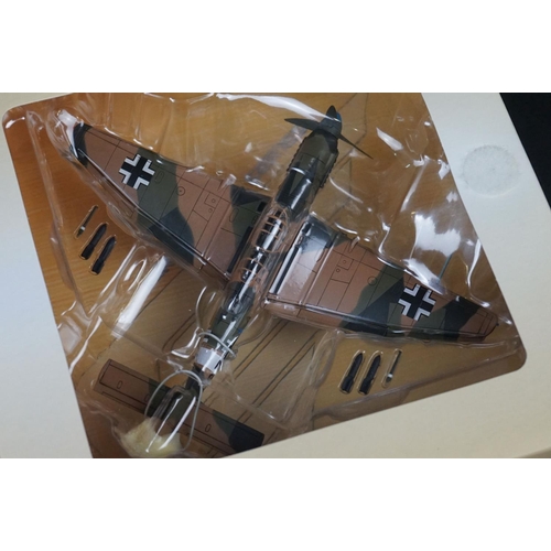 222 - Five Boxed Hobbymaster Air Power Series diecast models to include BF 110G-2/R3 - F-104C 435th TFS - ... 