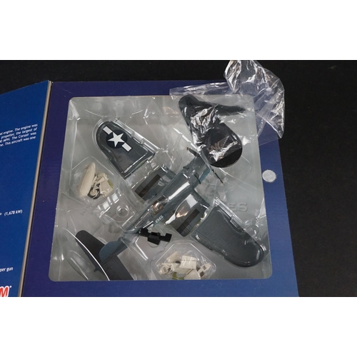 226 - Nine Boxed HobbyMaster Air Power Series 1/72 diecast models to include BF 110G-2 - Douglas A-1 Skyra... 