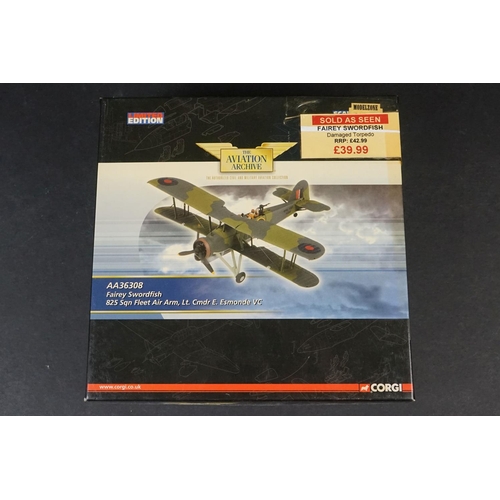 229 - Ten Boxed Corgi Aviation Archive ltd edn 1/72 diecast models to include 2 x AA39702A Hawker Hurrican... 