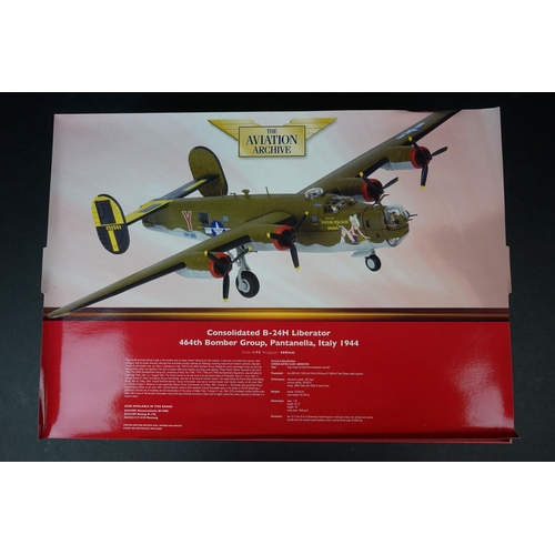 230 - Boxed Corgi Aviation Archive ltd edn 1/72 diecast model AA34010 Consolidated B-24H Liberator, 464th ... 