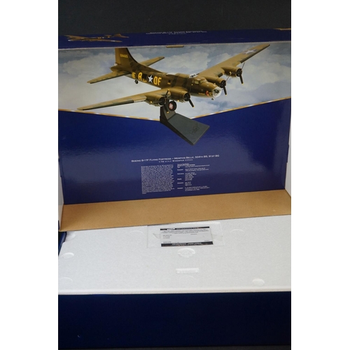 231 - Boxed Corgi Aviation Archive 1/72 diecast model AA33301 Boeing B17F Flying Fortress Memphis Belle, 3... 