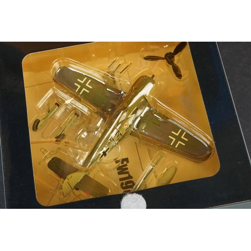 232 - 14 Boxed Dragon Wings Warbirds Series to include Fw 190D-9 - Me 109G-2 - Fw 190D-9 - Fw 190A-3 - Fw ... 