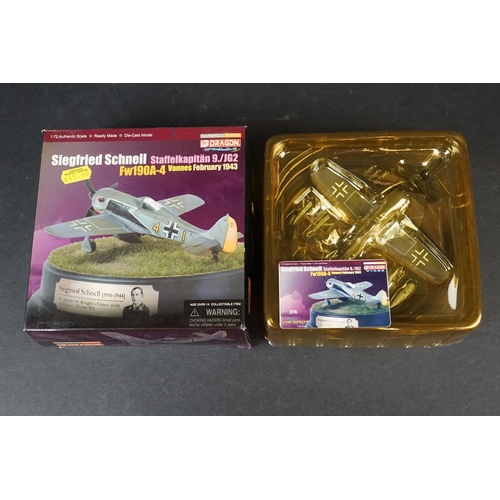 232 - 14 Boxed Dragon Wings Warbirds Series to include Fw 190D-9 - Me 109G-2 - Fw 190D-9 - Fw 190A-3 - Fw ... 