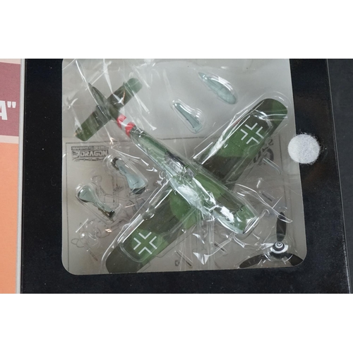 232 - 14 Boxed Dragon Wings Warbirds Series to include Fw 190D-9 - Me 109G-2 - Fw 190D-9 - Fw 190A-3 - Fw ... 