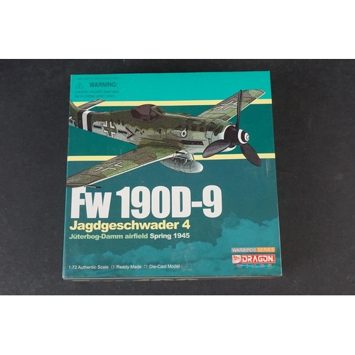 232 - 14 Boxed Dragon Wings Warbirds Series to include Fw 190D-9 - Me 109G-2 - Fw 190D-9 - Fw 190A-3 - Fw ... 