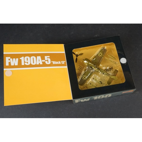 232 - 14 Boxed Dragon Wings Warbirds Series to include Fw 190D-9 - Me 109G-2 - Fw 190D-9 - Fw 190A-3 - Fw ... 