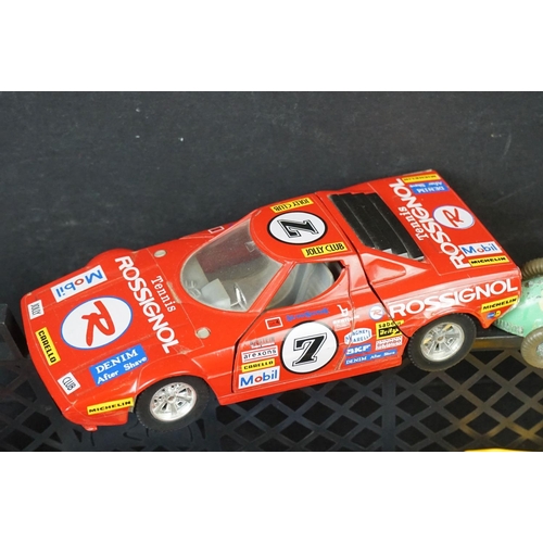 322 - 24 Mid 20th C onwards play worn diecast models to include Corgi Whizzwheels, Matchbox, Dinky etc