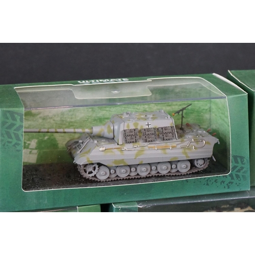 339 - Collection of 30 boxed Atlas Editions Ultimate Tank Collection to include M26 Pershing, Pz,Kpfw.38t,... 