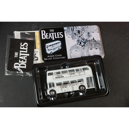 342 - Collection of Six boxed Corgi diecast models to include The Beatles Magical Mystery Tour, 4 x Beatle... 