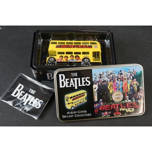 342 - Collection of Six boxed Corgi diecast models to include The Beatles Magical Mystery Tour, 4 x Beatle... 