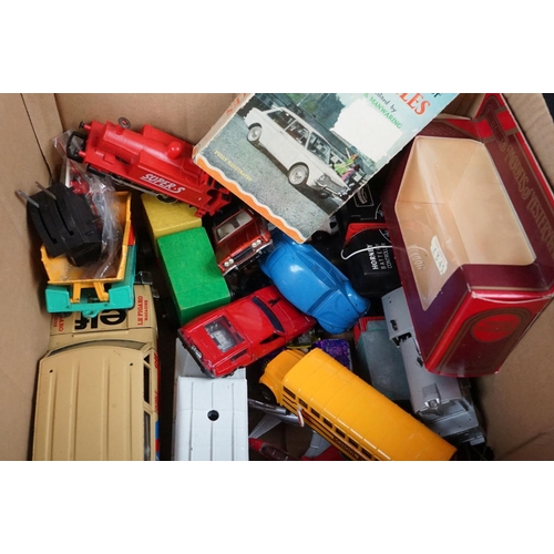 345 - Group of boxed & unboxed diecast models and model railway from the 1970s onwards to include boxed Co... 