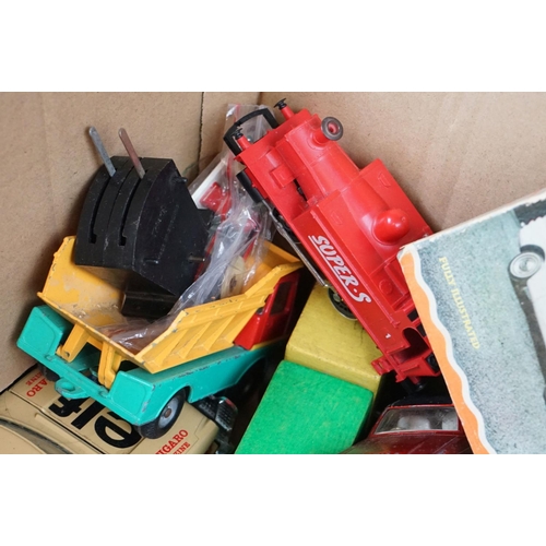 345 - Group of boxed & unboxed diecast models and model railway from the 1970s onwards to include boxed Co... 