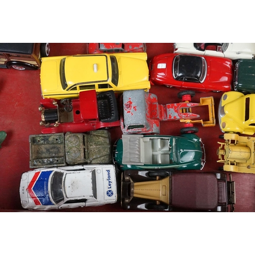 348 - Around 50 play worn diecast models from the mid 20th C to contemporary examples featuring Corgi, DG,... 