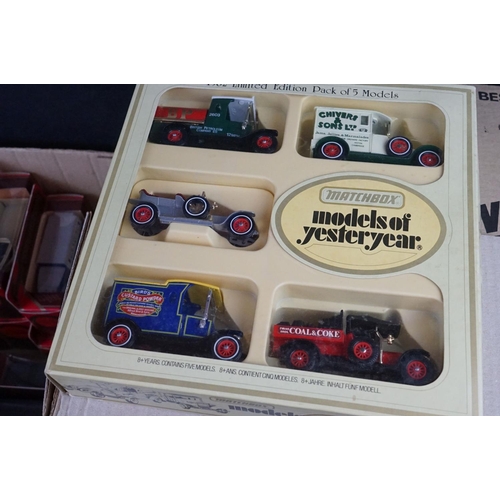 349 - Collection of 62 boxed Matchbox Models of Yesteryear diecast models to include 37 in cream boxes and... 