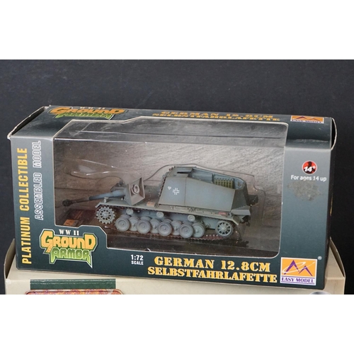 351 - Ten boxed diecast models to include Corgi CC60001 - Sd.Kfz.7/1, CS90253 Sword Beach, US51902 Forgott... 