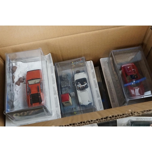 352 - 15 Boxed/cased Fabri James Bond 007 diecast models, mainly unopened, one case cracked