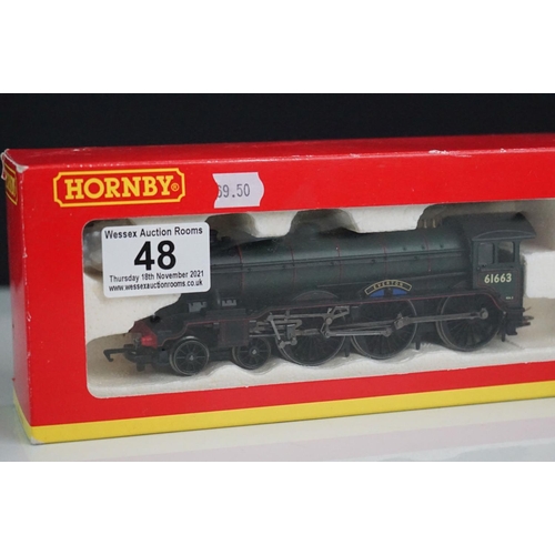 48 - Two boxed OO gauge Hornby locomotives to include R2099B LMS 4-4-0 Class 2P Locomotive 645 & R2273 BR... 