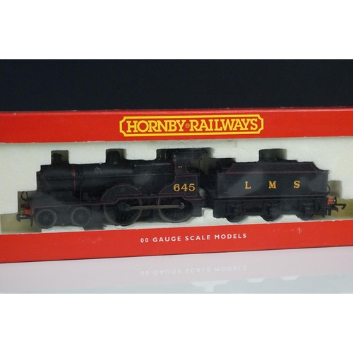 48 - Two boxed OO gauge Hornby locomotives to include R2099B LMS 4-4-0 Class 2P Locomotive 645 & R2273 BR... 