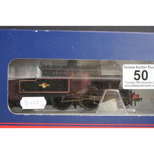 50 - Two boxed Bachmann OO gauge locomotives to include 31476 Class G2 9449 LMS Black without tender back... 