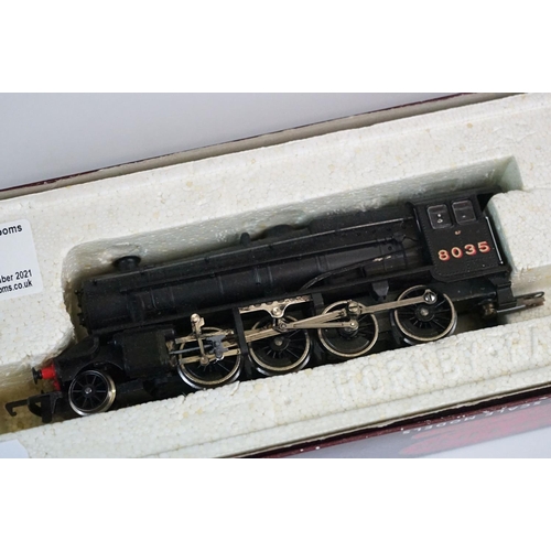 54 - Two boxed Hornby OO gauge locomotives to include Top Link R297 LMS 2-8-0 Locomotive Class 8F & 2-9-0... 