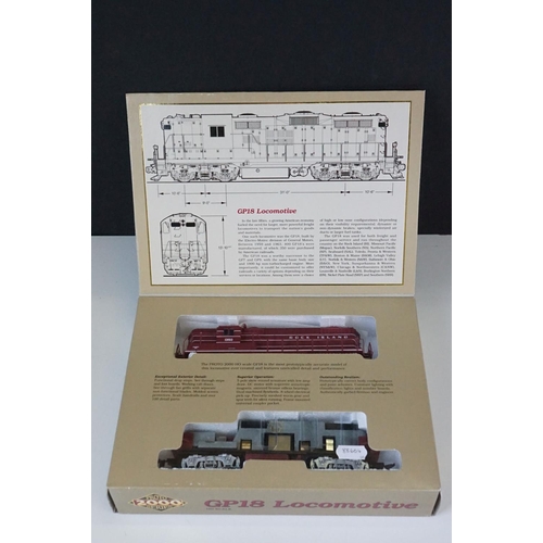 73 - Two boxed HO gauge Proto Series 2000 GP18 locomotives to include 8840 Rock Island #1350 & 8841 Rock ... 