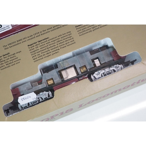 73 - Two boxed HO gauge Proto Series 2000 GP18 locomotives to include 8840 Rock Island #1350 & 8841 Rock ... 