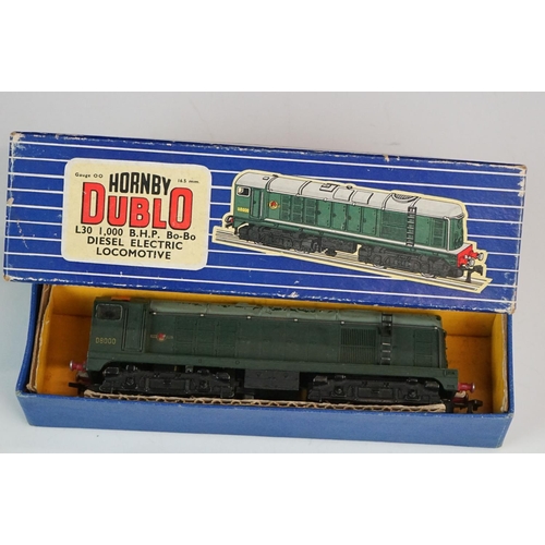 83 - Boxed Hornby Dublo L30 1,000 BHP Bo Bo Diesel Electric Locomotive & a early boxed Hornby Dublo Sir N... 