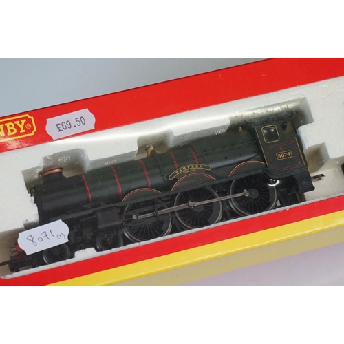 93 - Two boxed Hornby OO gauge locomotives to include R533 SR 4-4-0 Loco Schools Class St Lawrence and R2... 