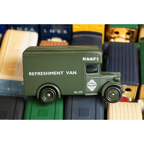 313 - Approx. 200 diecast models, most appear to be Lledo, to include commercial vehicles, private cars et... 