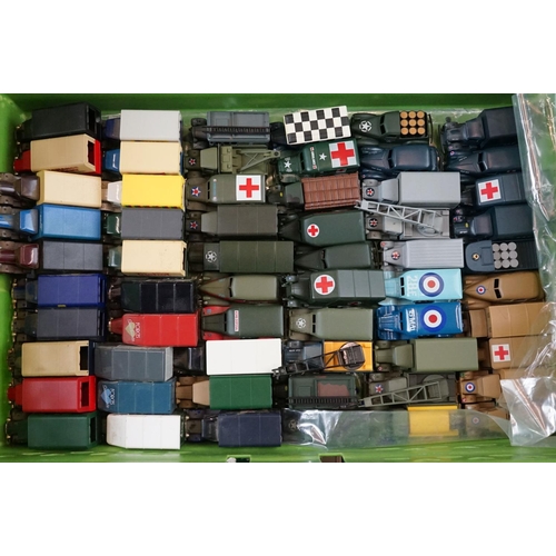 314 - 170+ diecast models, most appear to be Lledo, to include military & commercial vehicles (3 trays)