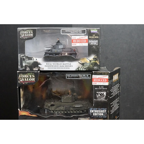 356 - 18 x Unimax Forces of Valor diecast models to include 1/700 HMS Ark Royal - U.S M16 Multiple Gun Mot... 