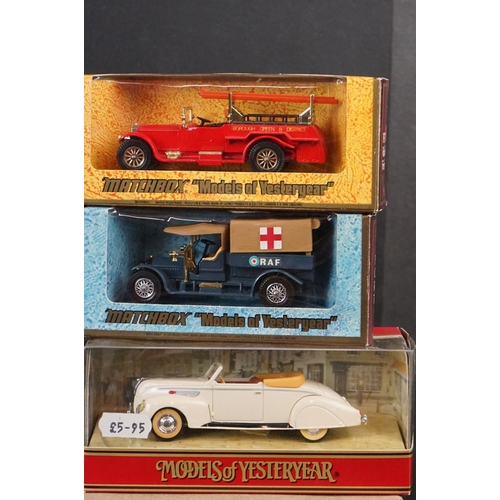 360 - 23 boxed Matchbox & Dinky diecast models to include Dinky Collection & Models of Yesterday etc