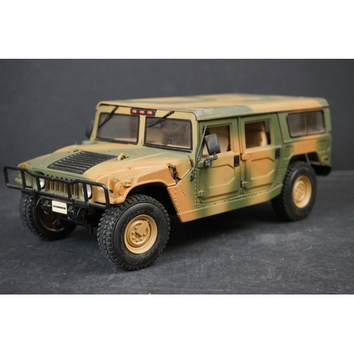 362 - 10 Boxed & unboxed diecast and plastic models to include Maisto Hummer, ERTL Firebird, boxed Maisto ... 