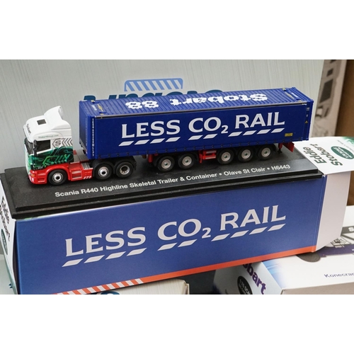 374 - Collection of 49 boxed Atlas Editions Eddie Stobart Special Edition Collector's Models to include Wo... 