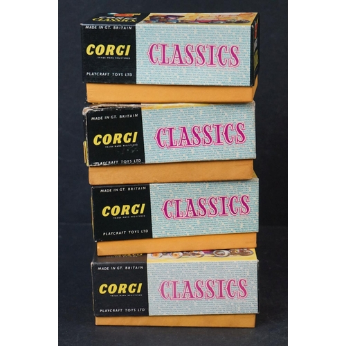 383 - Nine boxed Corgi Classics diecast models to include 901, 9001, 9002, 9012, 9032, 9031, 9021 & 9013 p... 