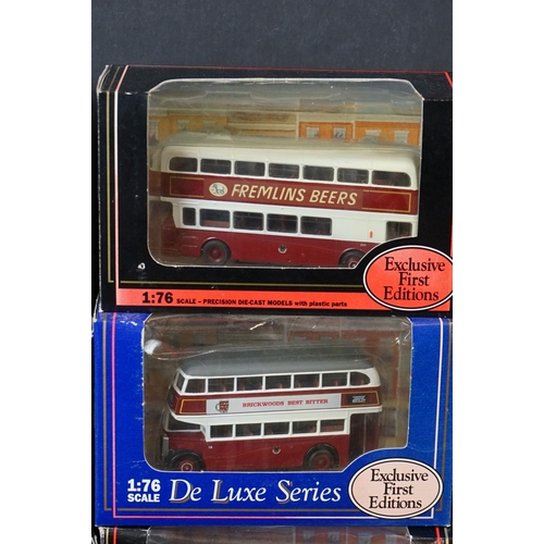 391 - 13 Boxed EFE Exclusive First Editions diecast models De-Regulation and De Luxe examples, some box st... 