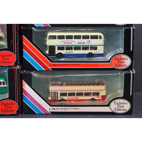 391 - 13 Boxed EFE Exclusive First Editions diecast models De-Regulation and De Luxe examples, some box st... 