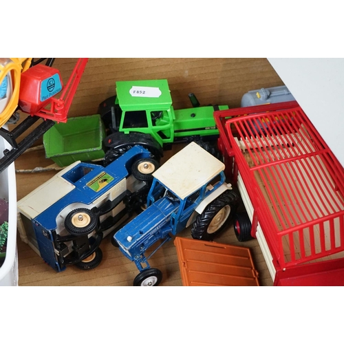 393 - Quantity of Britains diecast models and accessories, mainly farming & commercial related to include ... 