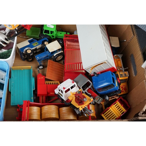 393 - Quantity of Britains diecast models and accessories, mainly farming & commercial related to include ... 