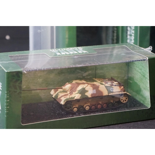 396 - Collection of 31 sealed Atlas Edition Ultimate Tank Collection Models to include T-34 -Eastern Front... 