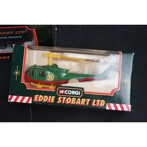 400 - Collection of 25 boxed and carded Eddie Stobart diecast models to include Corgi 66201 Transit Van, V... 