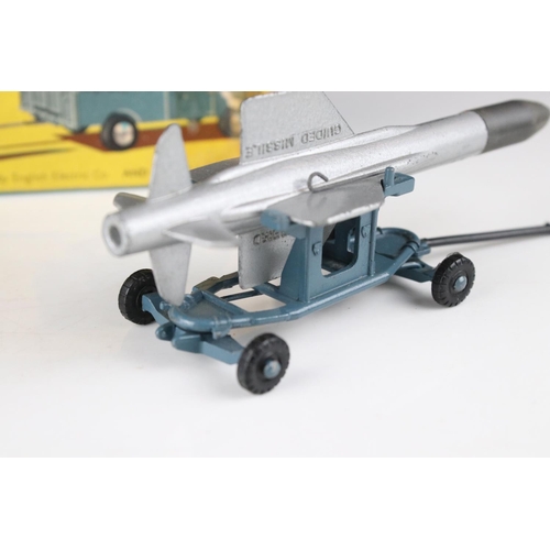 427 - Boxed Corgi Gift Set No 3 Thunderbird Guided Missile on Assembly Trolley and RAF Land Rover diecast ... 