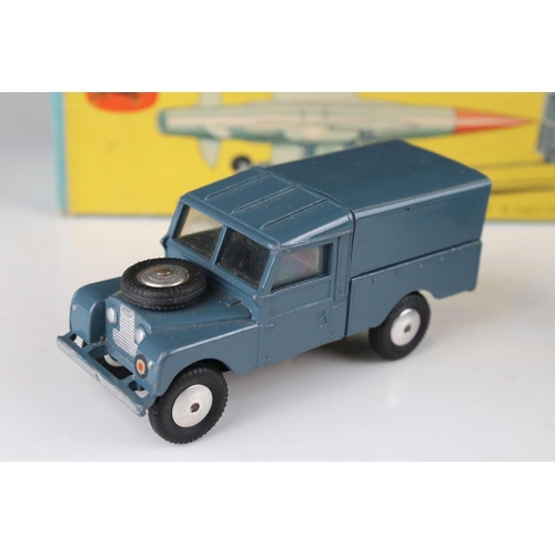 427 - Boxed Corgi Gift Set No 3 Thunderbird Guided Missile on Assembly Trolley and RAF Land Rover diecast ... 