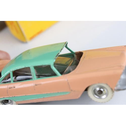 429 - Three boxed diecast models to include 2 x Dinky featuring 173 Nash Rambler in tan with blue trim (so... 