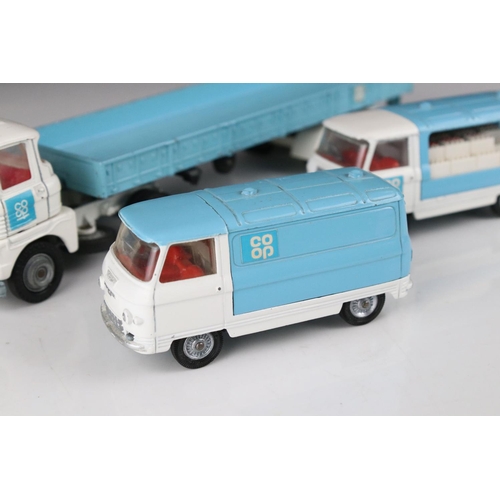 431 - Original Corgi Co-Op Promotional diecast model sets to include Scammell with Articulated Truck and 2... 