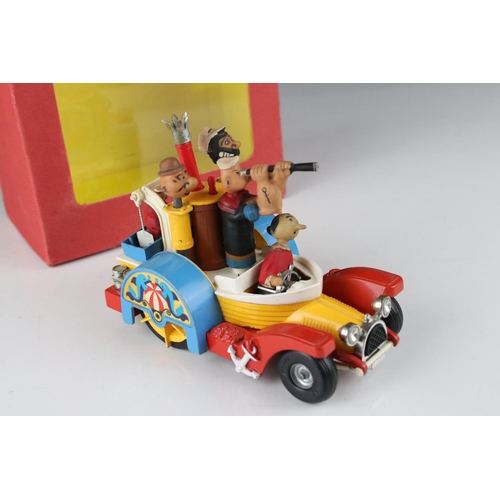 432 - Corgi Comics 802 Popeye Paddle Wagon, complete and vg with minor paint chips, contained within a cus... 