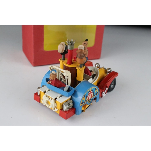 432 - Corgi Comics 802 Popeye Paddle Wagon, complete and vg with minor paint chips, contained within a cus... 